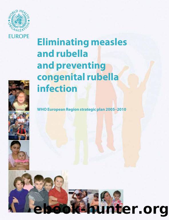 Eliminating Measles and Rubella and Preventing Congenital Rubella Infection by World Health Organization