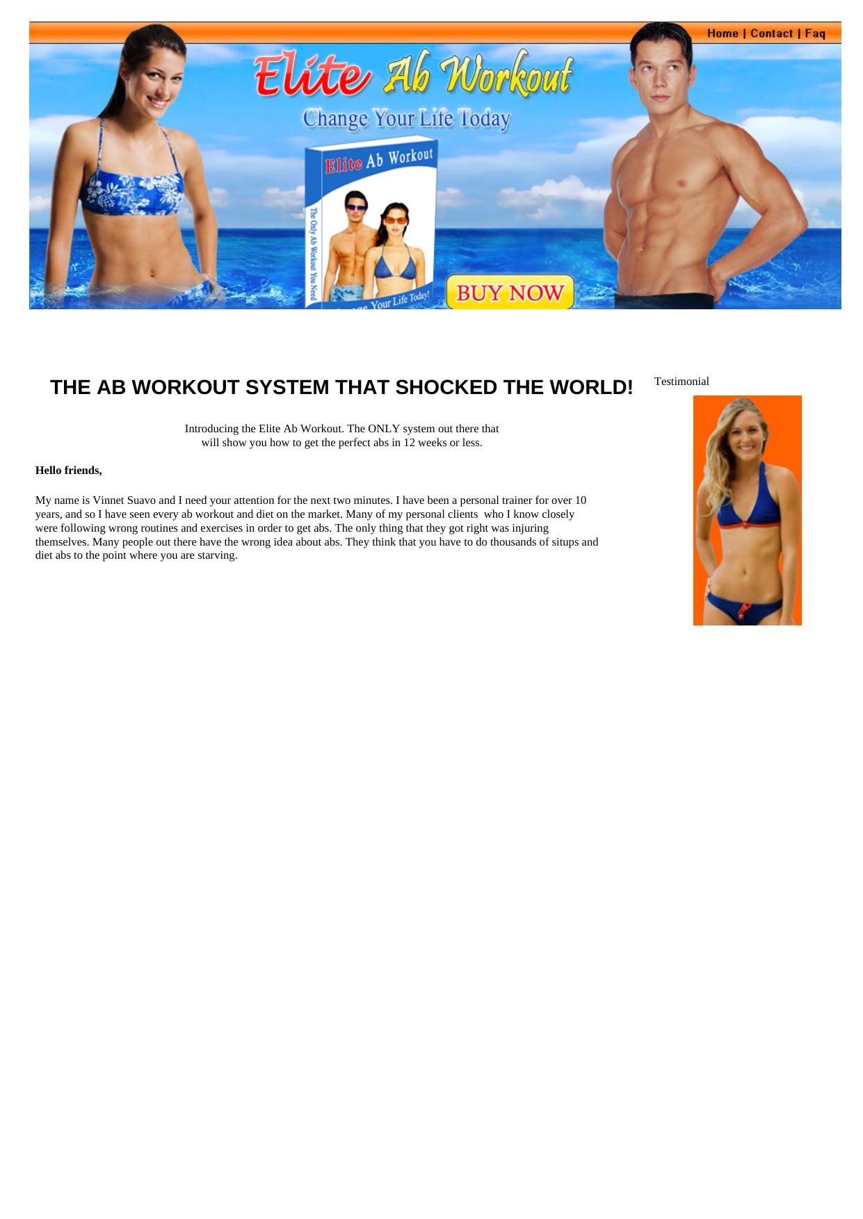 Elite Ab Workout. by Best of Kuszter's Collection