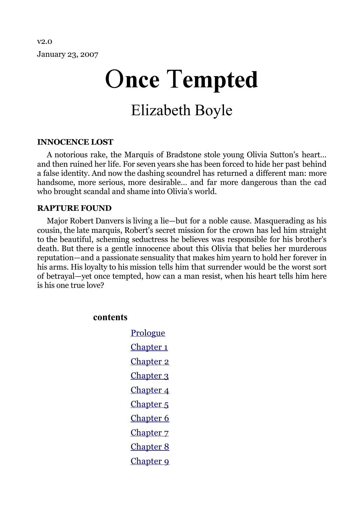 Elizabeth Boyle - Danvers Family Tree 01 by Once Tempted