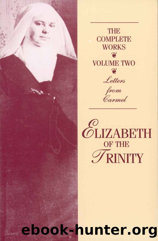 Elizabeth of the Trinity Complete Works by unknow