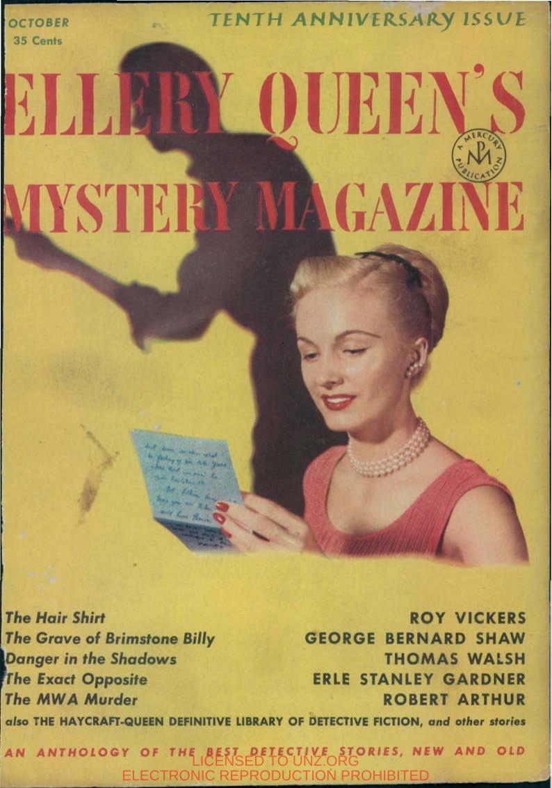 Ellery Queen's Mystery Magazine (1951-10) (unz) by Unknown