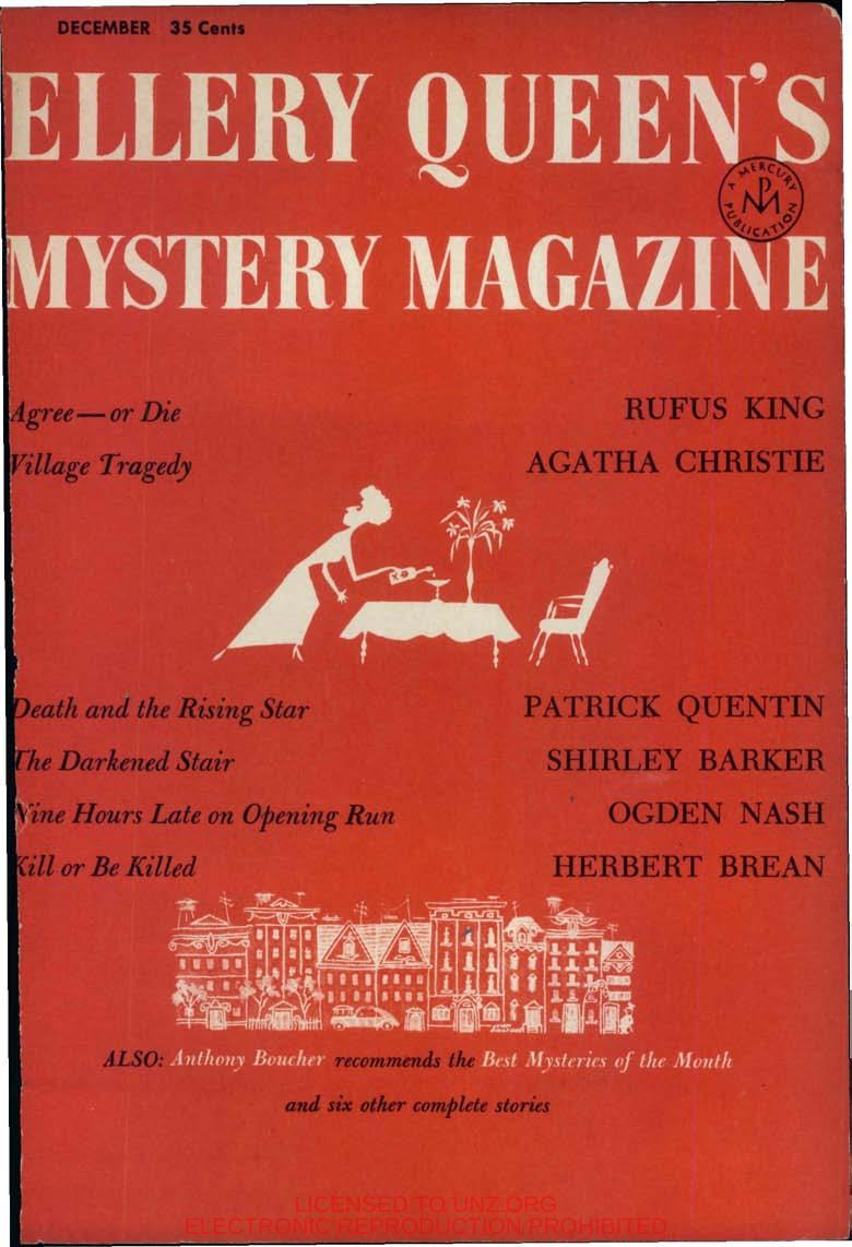 Ellery Queen's Mystery Magazine (1957-12) (unz) by Unknown