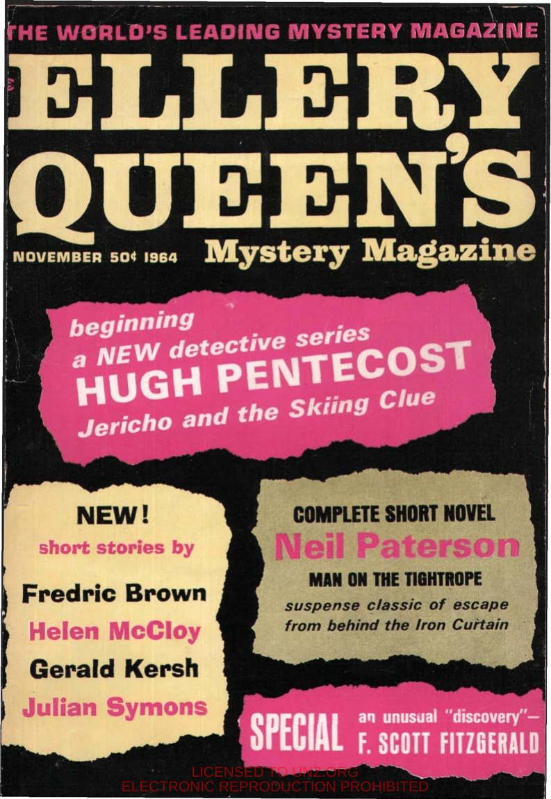 Ellery Queen's Mystery Magazine (1964-11) (unz) by Unknown