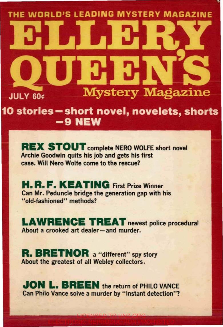 Ellery Queen's Mystery Magazine (1970-07) (unz) by Unknown
