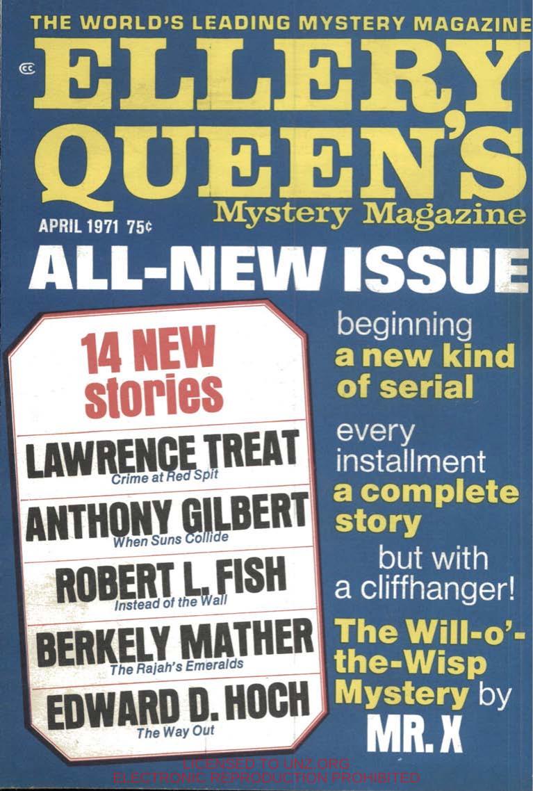 Ellery Queen's Mystery Magazine (1971-04) (unz) by Unknown