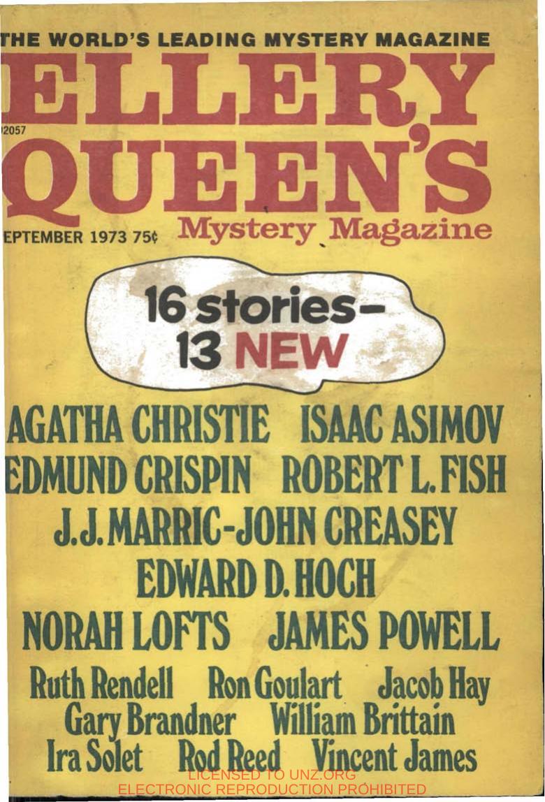 Ellery Queen's Mystery Magazine (1973-09) (unz) by Unknown