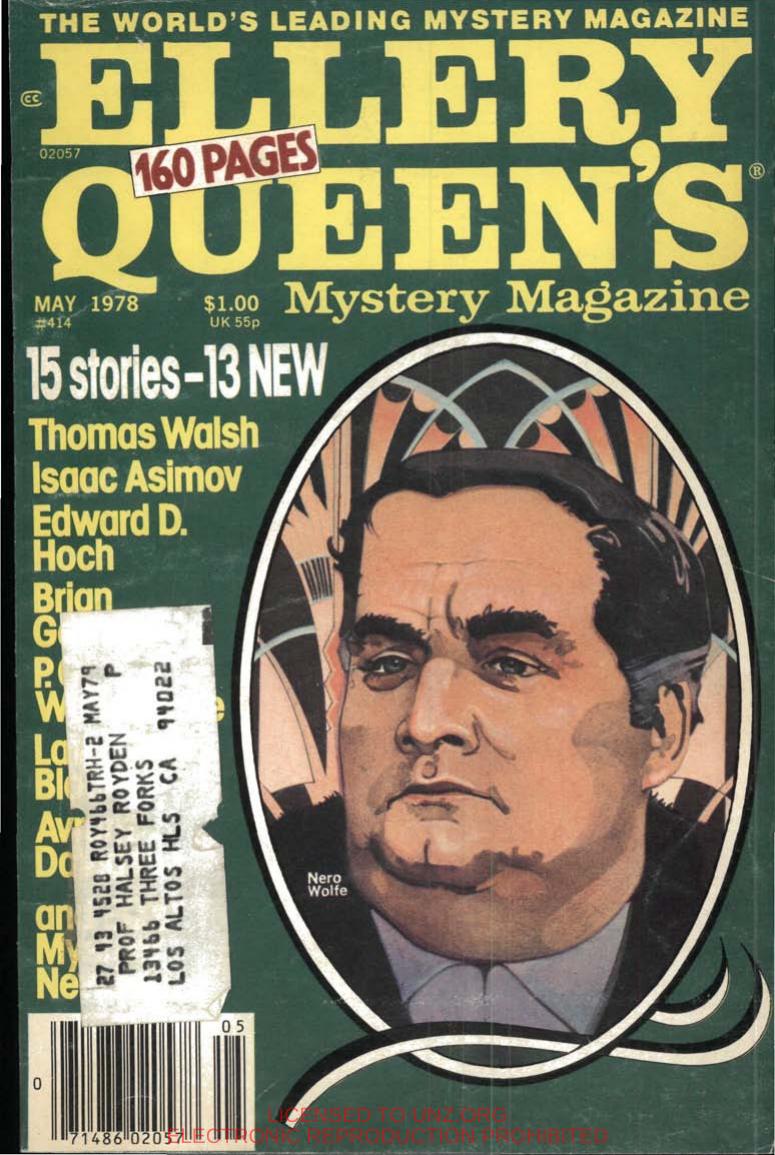 Ellery Queen's Mystery Magazine (1978-05) (unz) by Unknown
