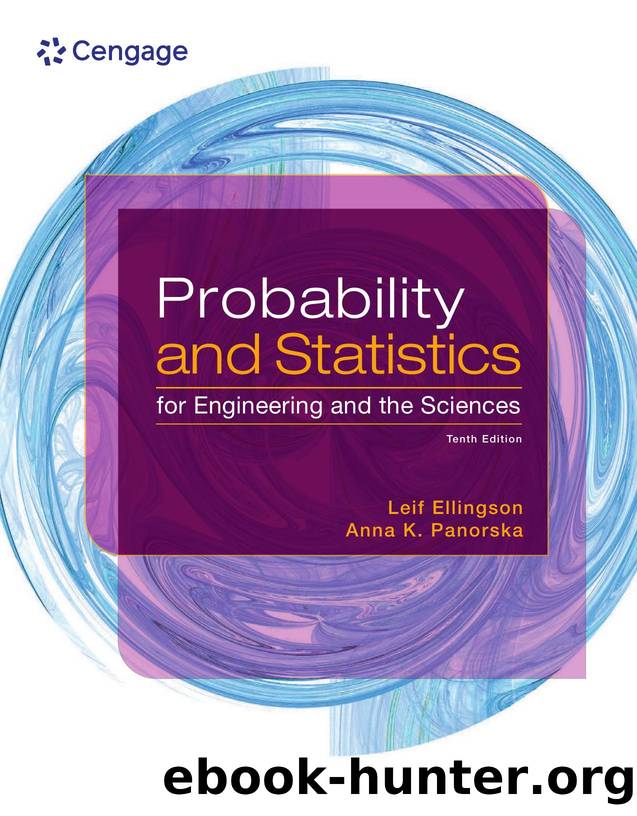Ellingson L. Probability and Statistics for Engineering...the Sciences 10ed 2026 by Unknown