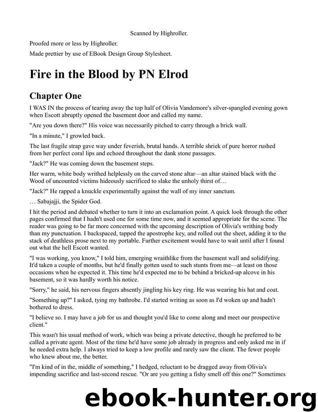 Elrod, PN - Vampire Files 05 by Elrod PN