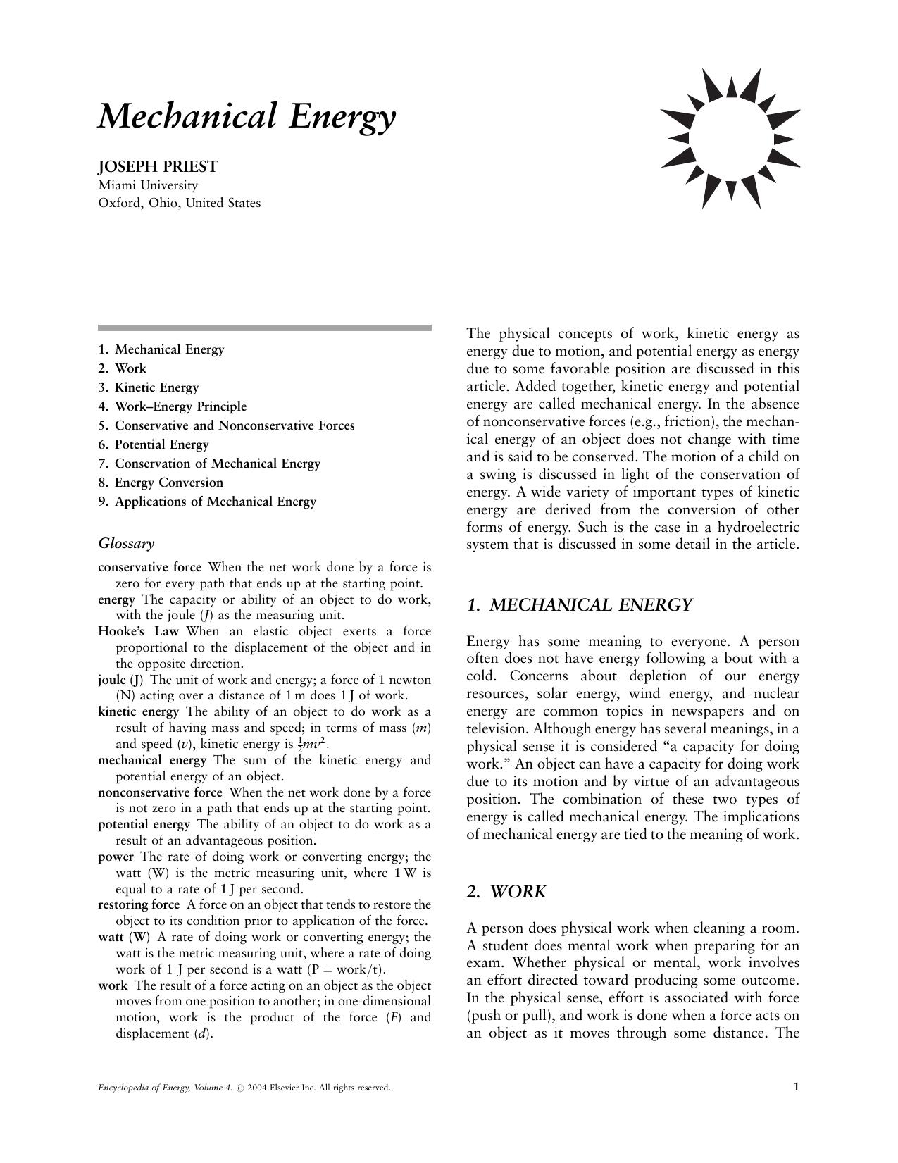 Elsevier Science Encyclopedia of Energy Vol 4 by Unknown