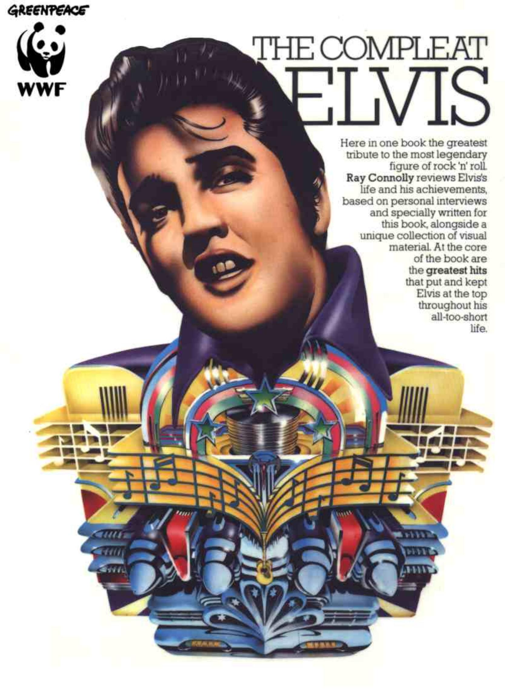Elvis Presley - The compleat (piano guitar chord songbook) by Ray Connolly