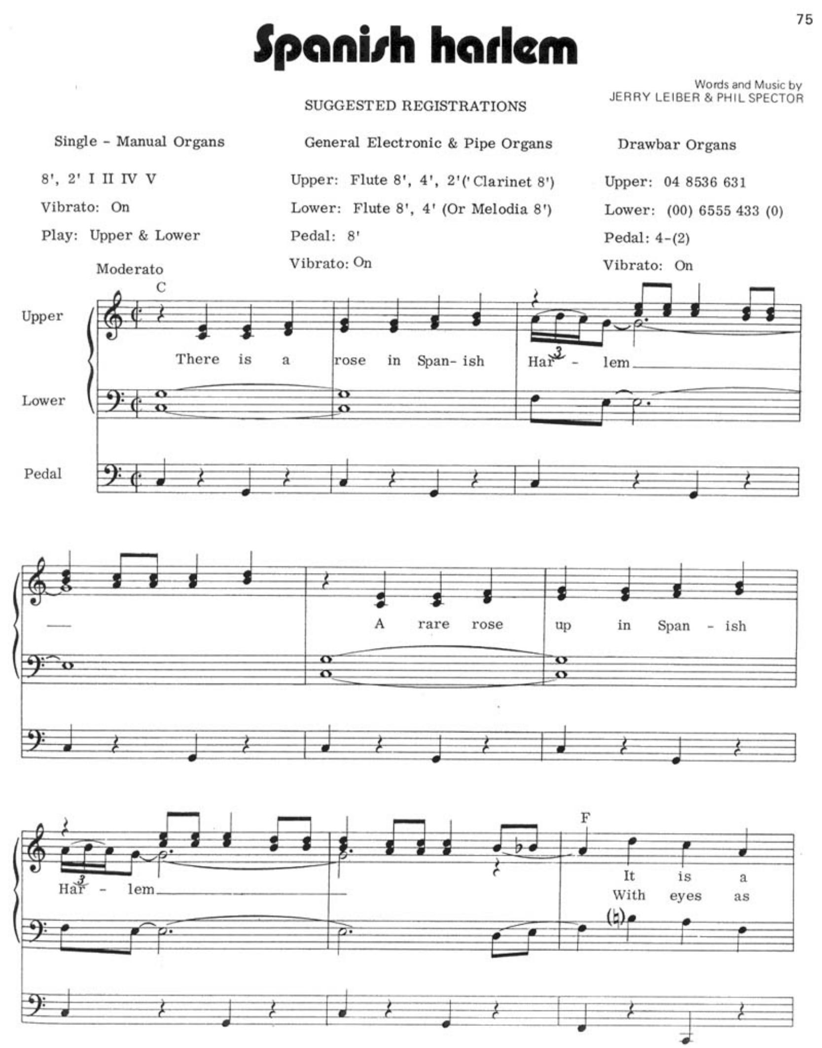 Elvis Presley -Spanish Harlem by Unknown