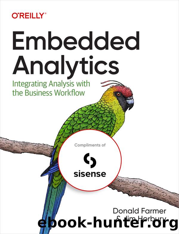 Embedded Analytics by Donald Farmer and Jim Horbury