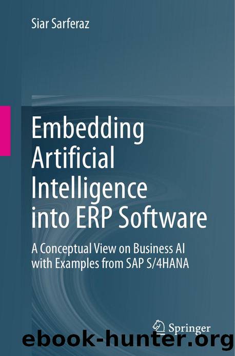 Embedding Artificial Intelligence into ERP Software by Unknown