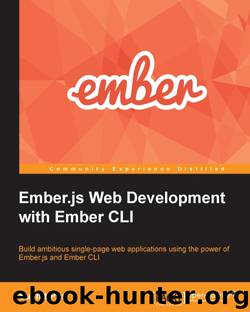 Ember.js Web Development with Ember CLI by 2015