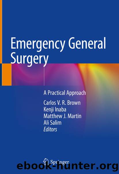 Emergency General Surgery by Unknown