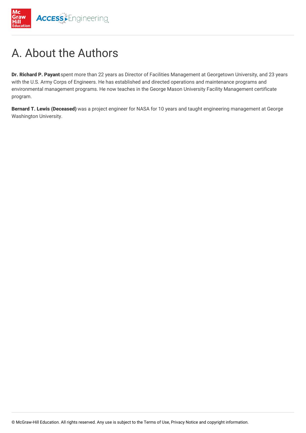 Emergency Management for Facility and Property Managers by Richard Payant