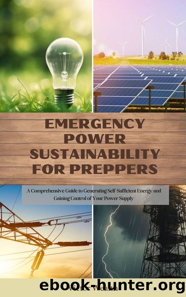 Emergency Power Sustainability for Preppers: A Comprehensive Guide to Generating Self-Sufficient Energy and Gaining Control of Your Power Supply by Wealth Victor