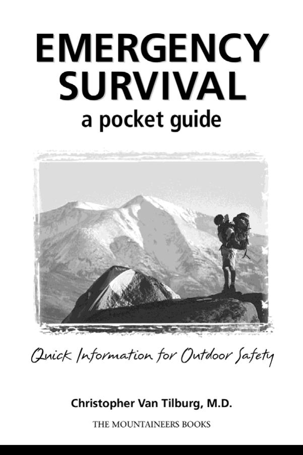 Emergency Survival by Christopher Van Tilburg
