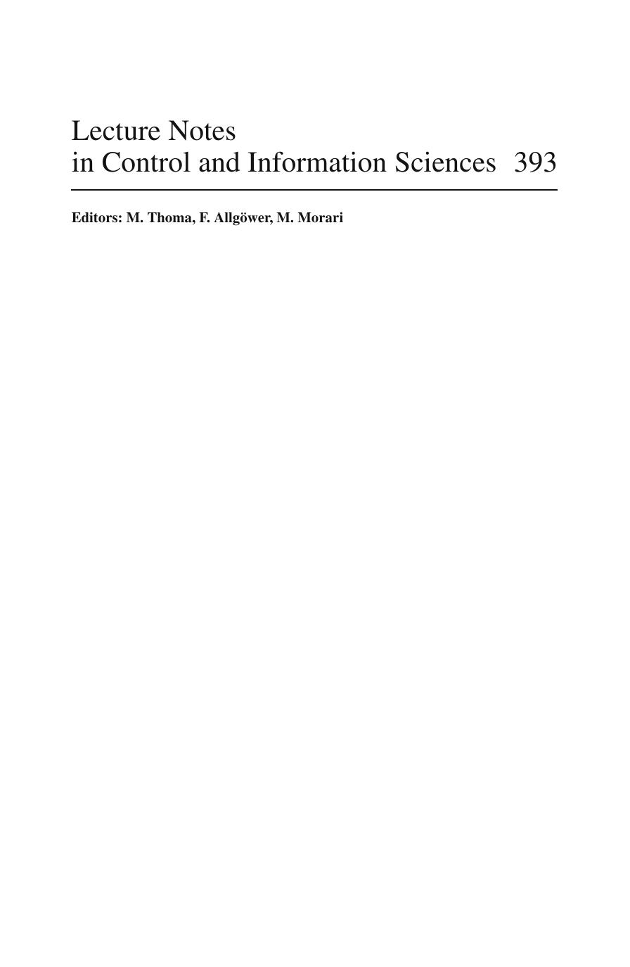Emergent Problems in Nonlinear Systems and Control by Sam Al-Hashmi Mervyn P. B. Ekanayake (auth.) Bijoy K. Ghosh Clyde F. Martin Yishao Zhou (eds.)