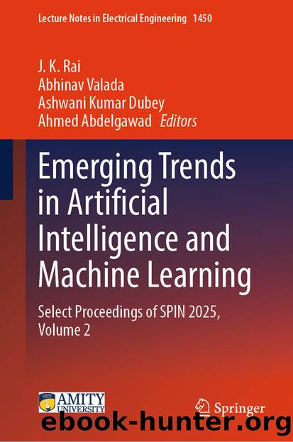 Emerging Trends in Artificial Intelligence and Machine Learning by Unknown