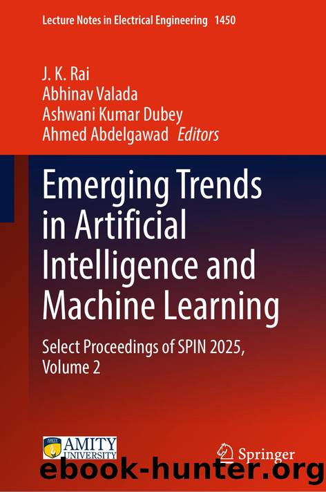 Emerging Trends in Artificial Intelligence and Machine Learning by unknow
