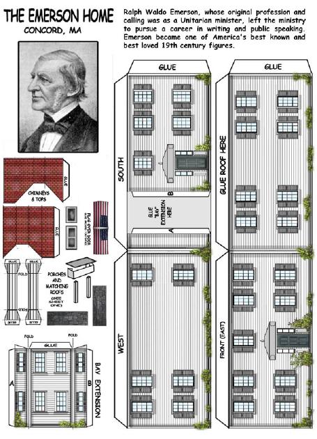 Emerson House Z Scale by Unknown