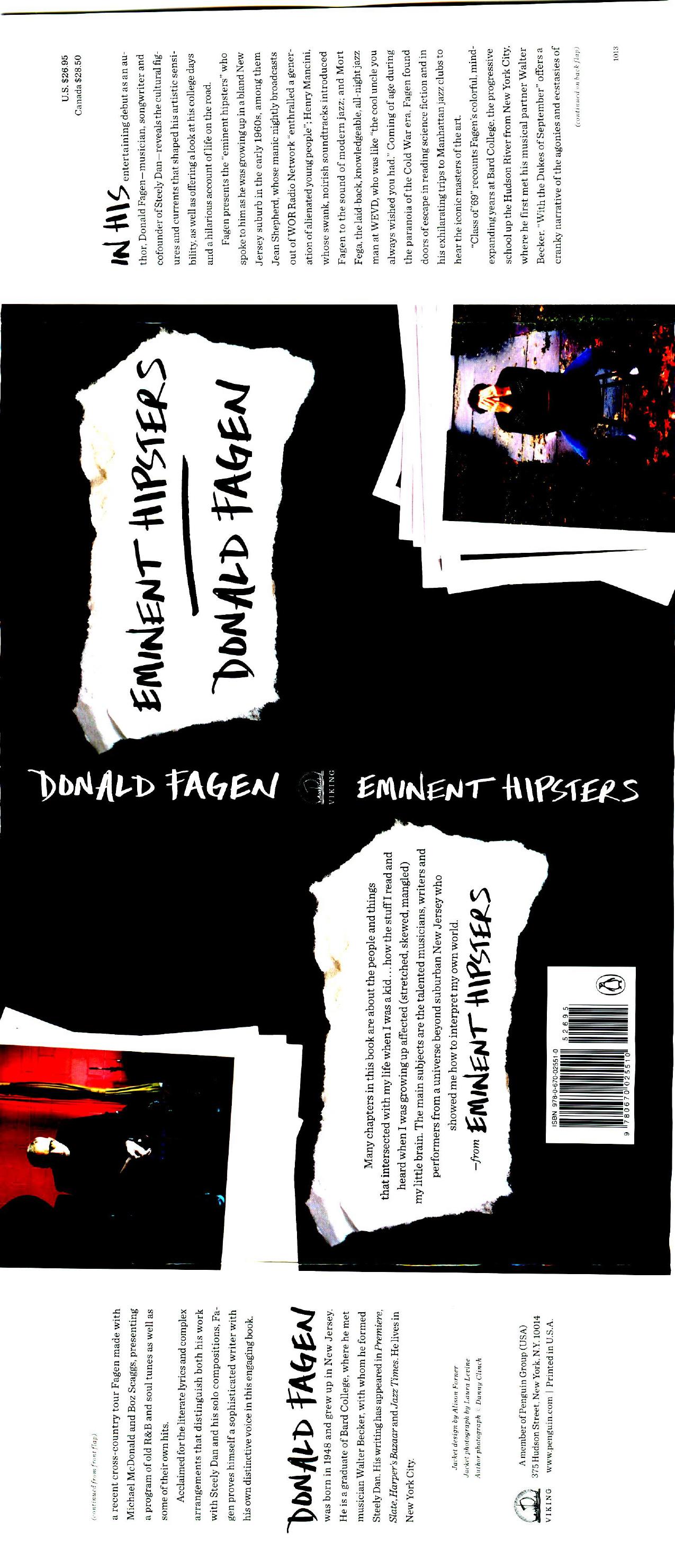 Eminent Hipsters by Donald Fagen
