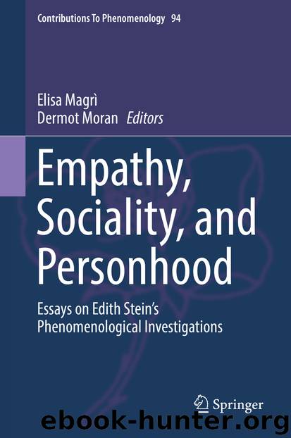 Empathy, Sociality, and Personhood by Elisa Magrì & Dermot Moran