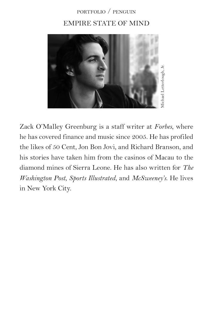 Empire State of Mind: How Jay-Z Went From Street Corner to Corner Office by Zack O'Malley Greenburg & Steve Forbes