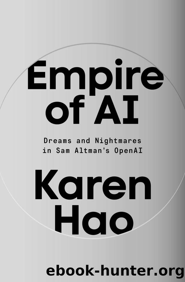 Empire of AI by Karen Hao