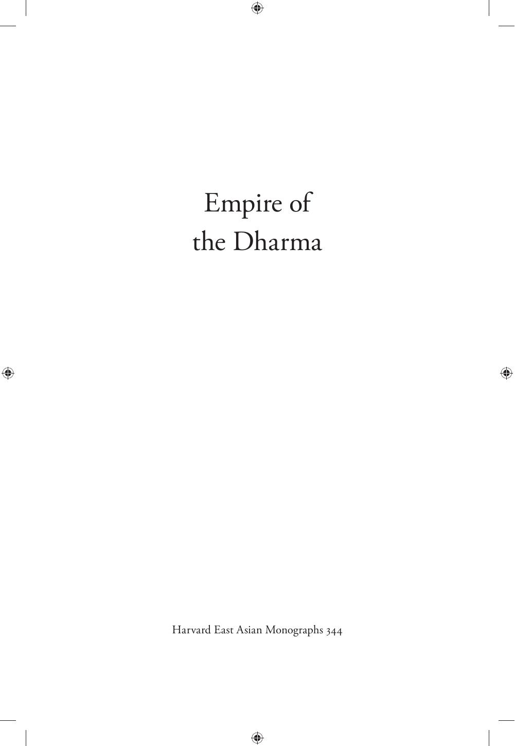 Empire of the Dharma: Korean and Japanese Buddhism, 1877-1912 by Hwansoo Ilmee Kim