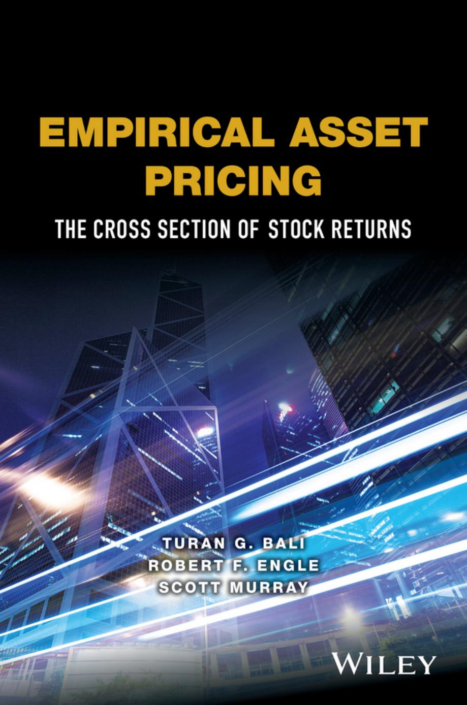Empirical Asset Pricing: The Cross-Section of Stock Returns by Unknow