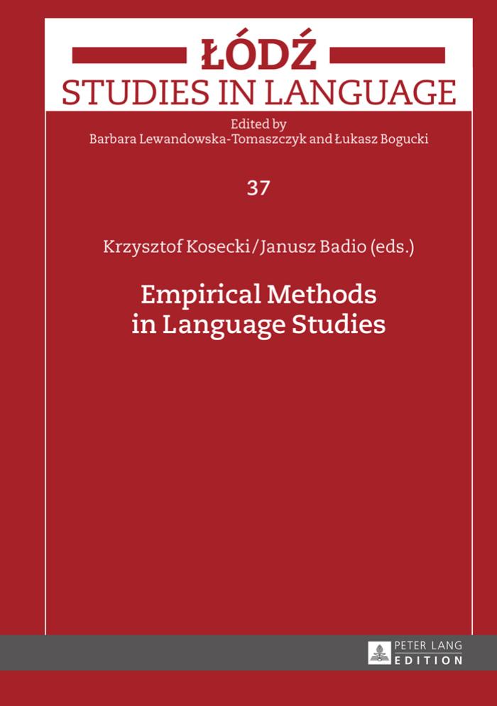 Empirical Methods in Language Studies by Krzysztof Kosecki Janusz Badio