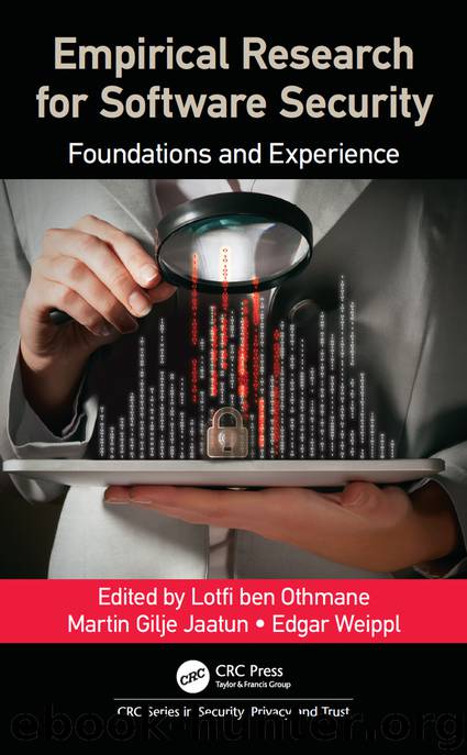 Empirical Research for Software Security by ben Othmane Lotfi; Jaatun Martin Gilje; Weippl Edgar