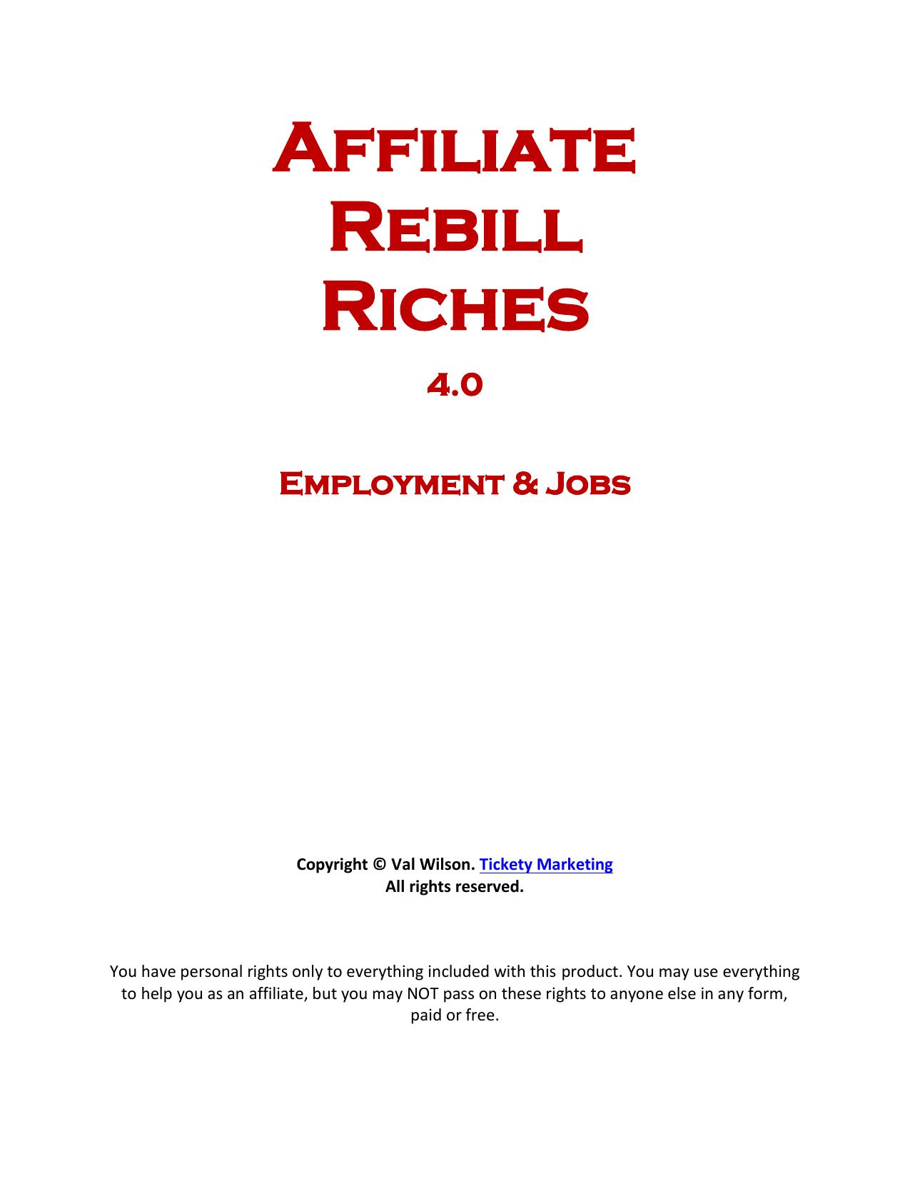 Employment & Jobs by User