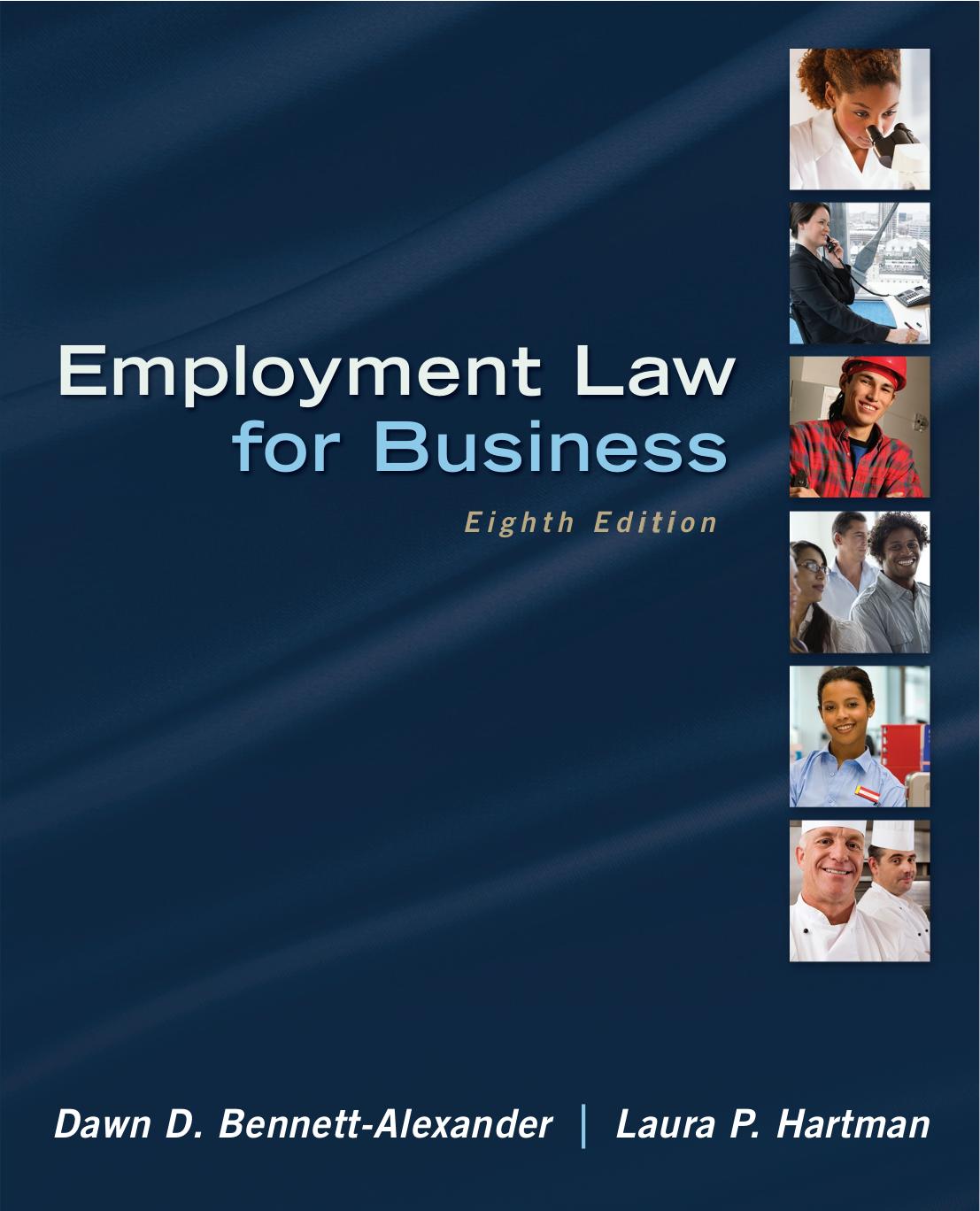 Employment Law for Business 8th Edition by Unknow