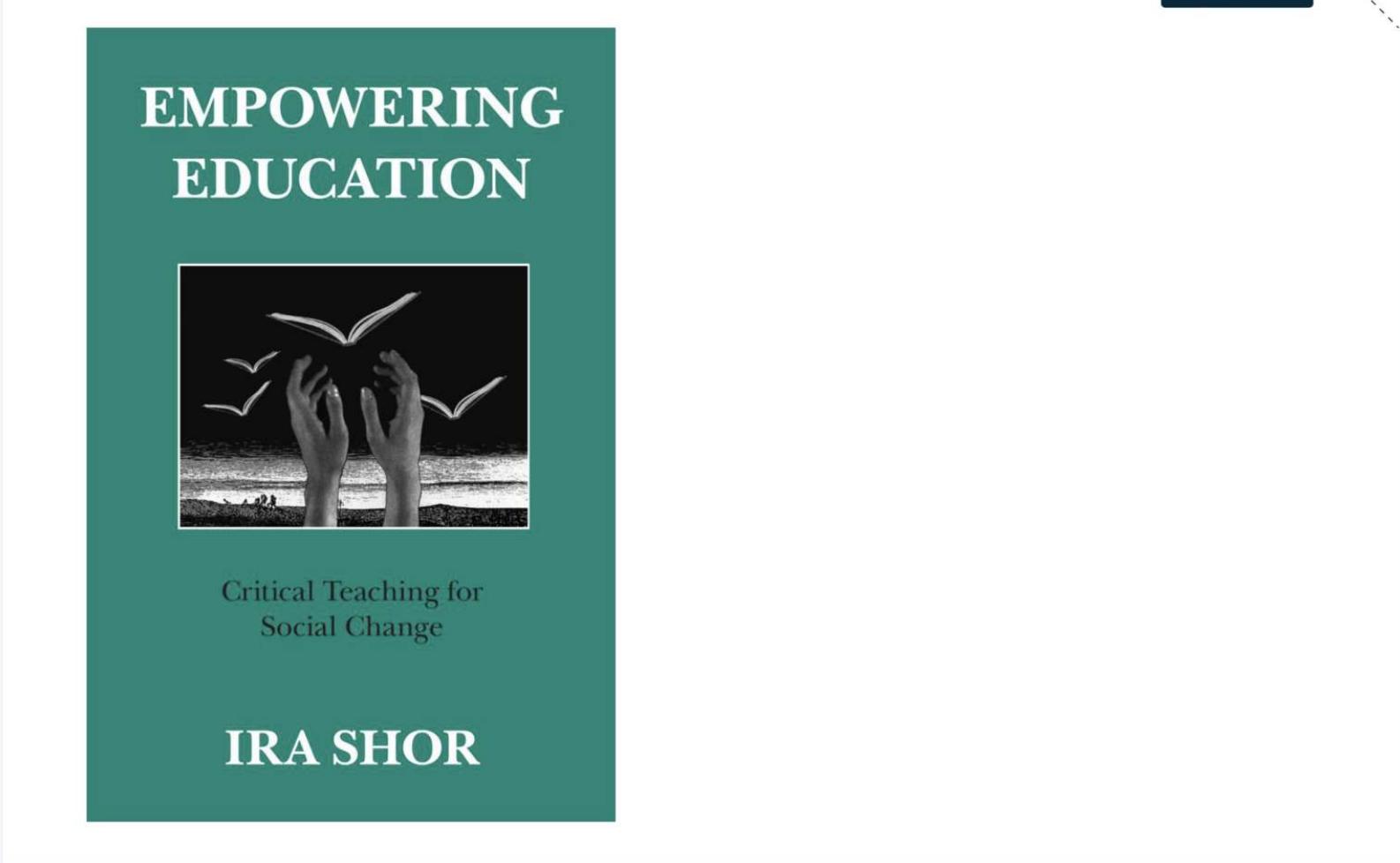 Empowering education by Ira Shor