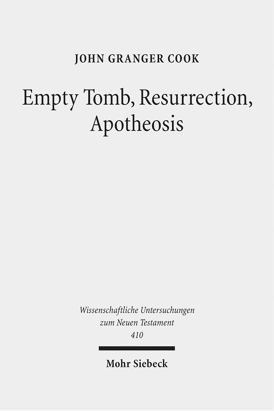 Empty Tomb, Resurrection, Apotheosis by John Granger Cook