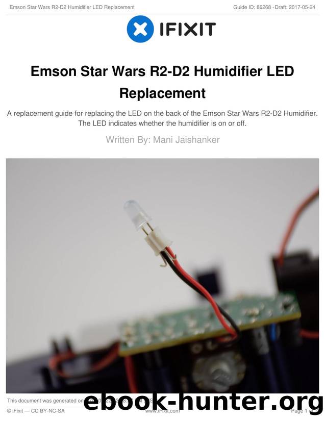 Emson Star Wars R2-D2 Humidifier LED Replacement by Unknown