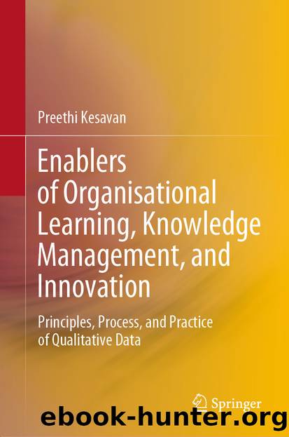 Enablers of Organisational Learning, Knowledge Management, and Innovation by Preethi Kesavan