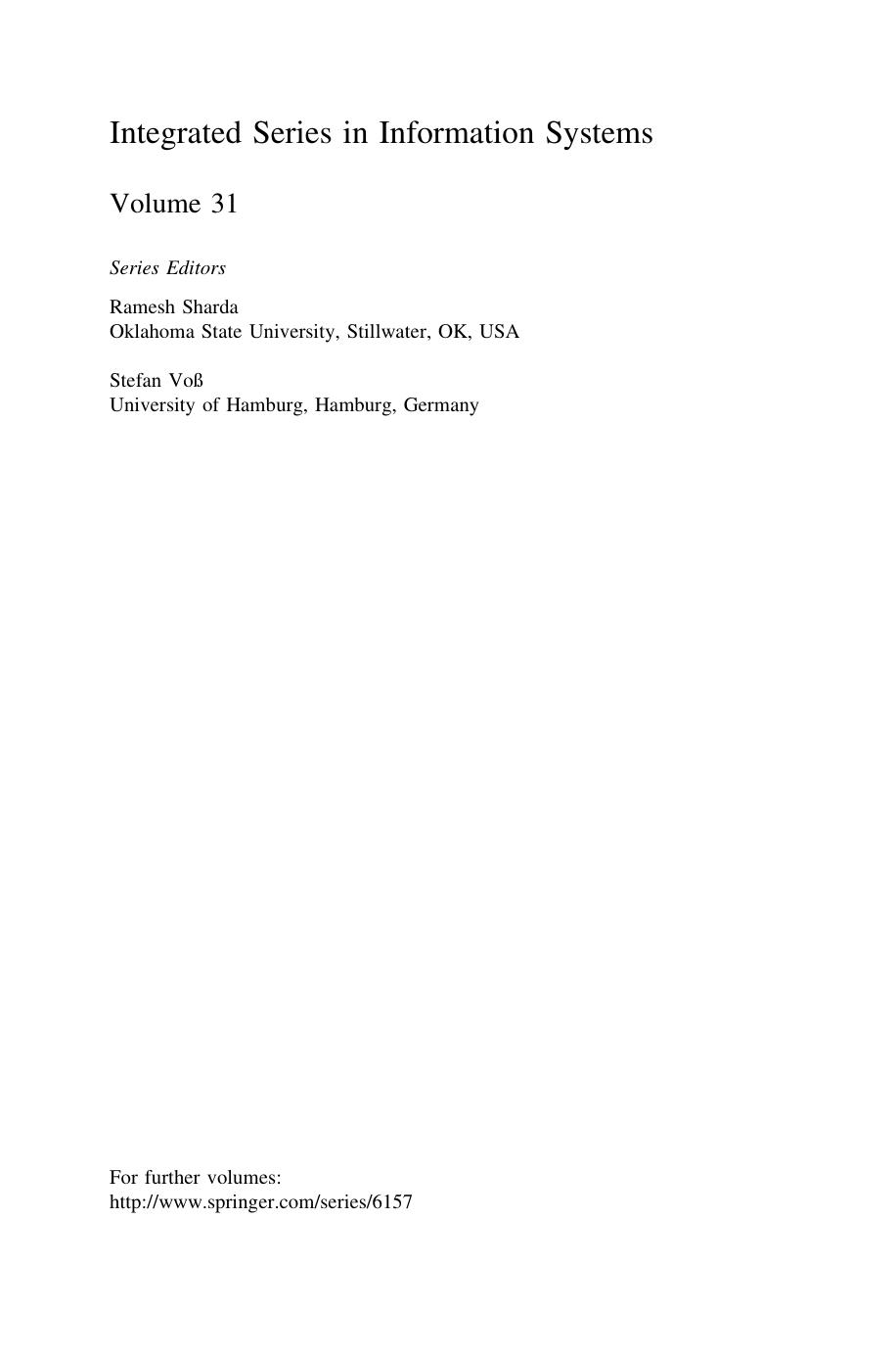 Enacting Electronic Government Success: An Integrative Study of Government-wide Websites, Organizational Capabilities, and Institutions by J. Ramon Gil-Garcia (auth.)
