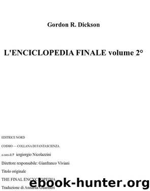 Enciclopedia Finale (2) by Gordon R. Dickson