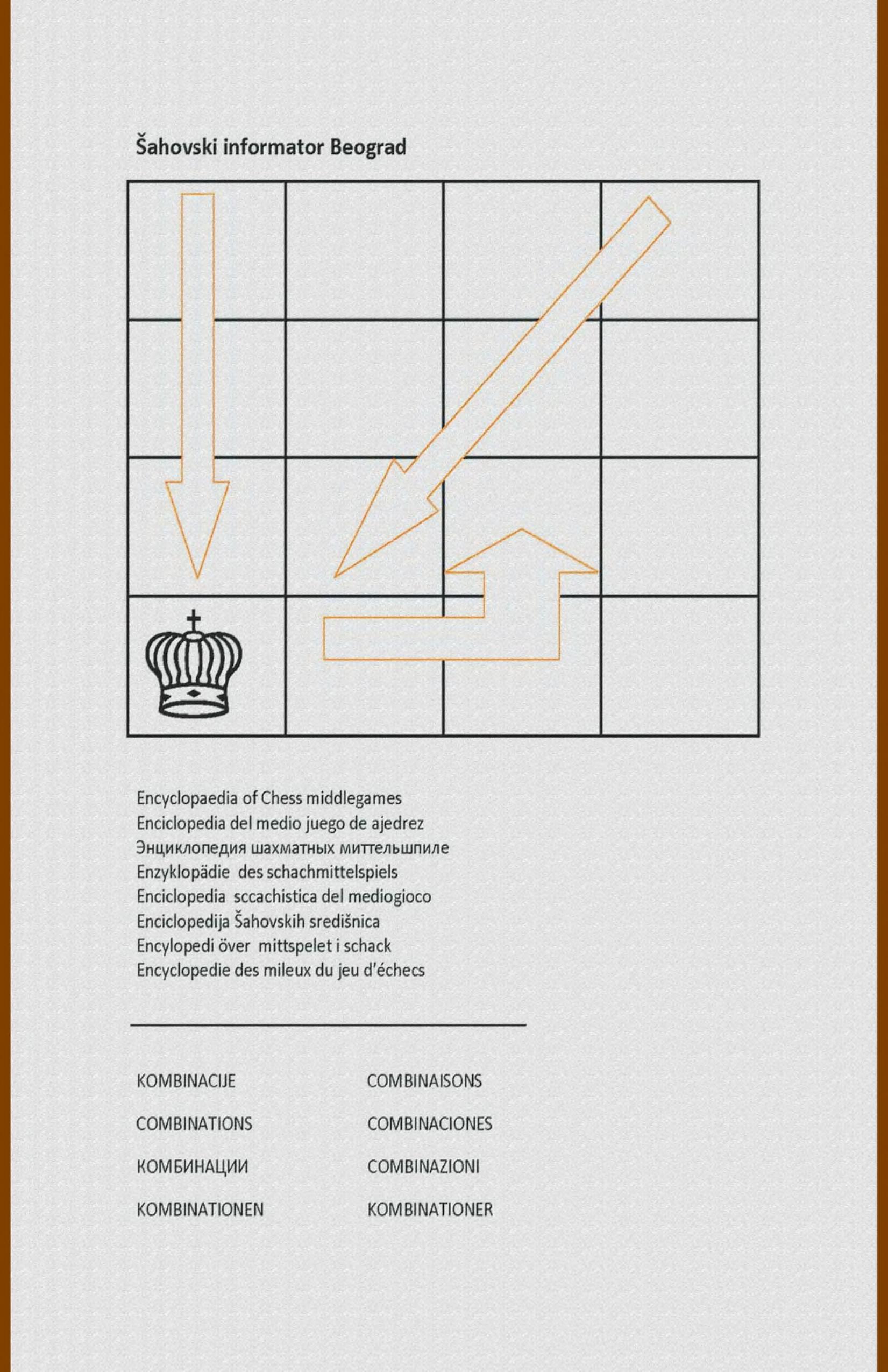 Encyclopaedia of Chess Middlegames • Combinations (1980) by Unknow