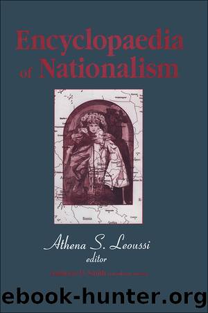 Encyclopaedia of Nationalism by Athena Leoussi
