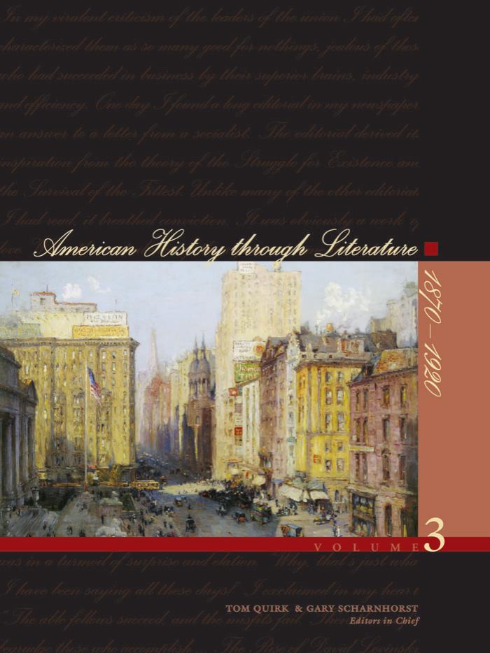 Encyclopedia Of American History Through Literature [Volume 1] by Unknown