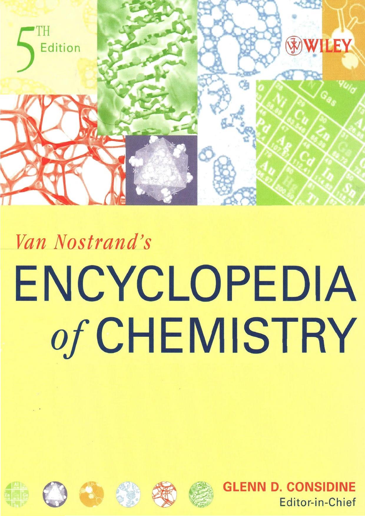 Encyclopedia Of Chemistry From Wiley by Unknown