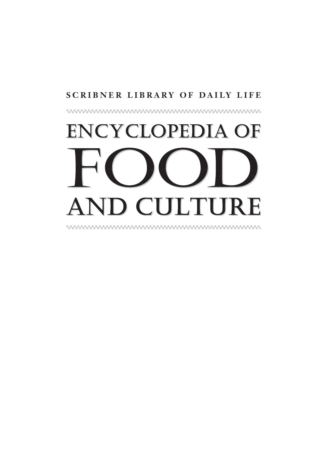 Encyclopedia Of Food And Culture, Volume 2 by Unknown