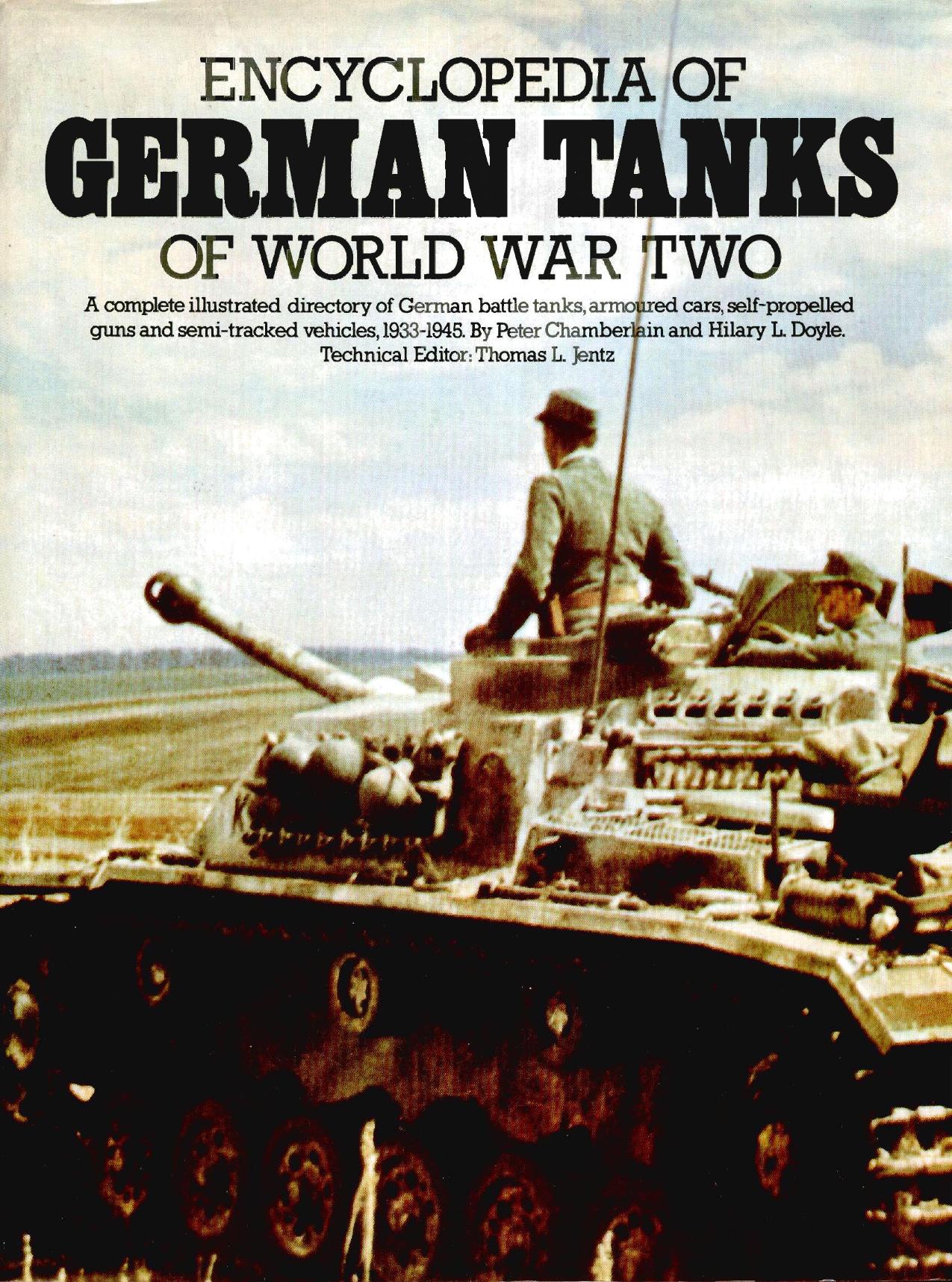 Encyclopedia Of German Tanks Of WW2 by Unknown