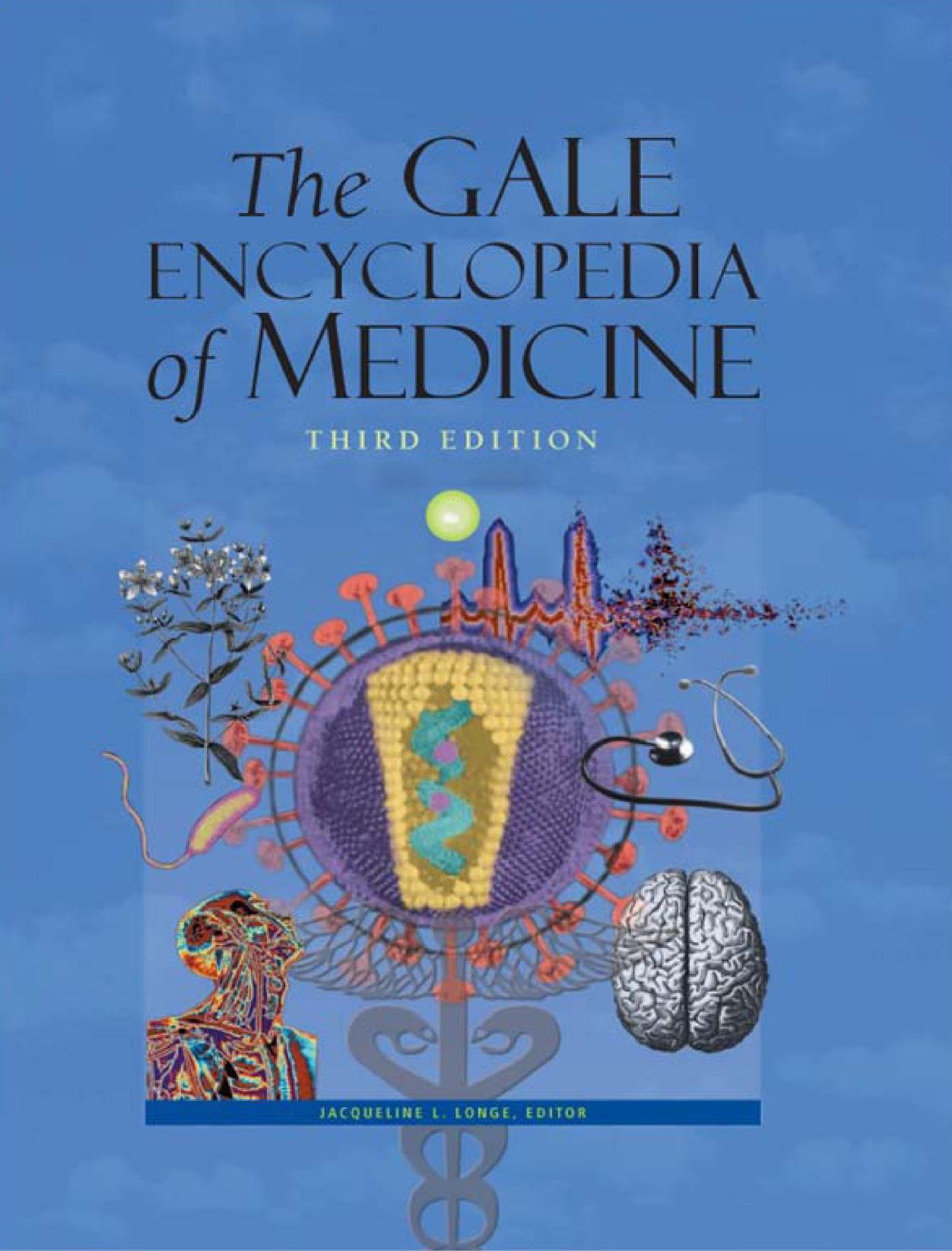 Encyclopedia Of Medicine Vol 1 5 3rd Edition by Unknown